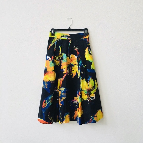 Milly Luna Tropical Mid Skirt - Picture 3 of 3